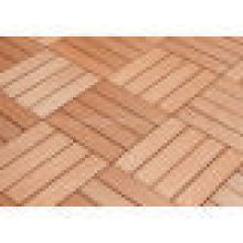 Garden Design WPC DIY Decking Tiles Wood Plastic Composite Flooring